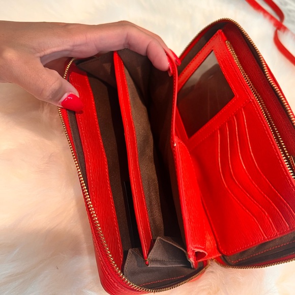 Lauren Ralph Lauren Red large wallet - Picture 9 of 9